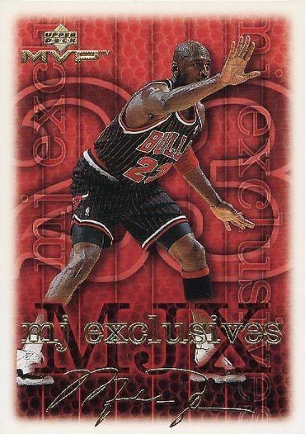 1999 Upper Deck MVP Michael Jordan #190 Basketball Card