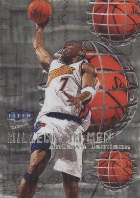 1999 Ultra Millennium Men Antawn Jamison #14 Basketball Card