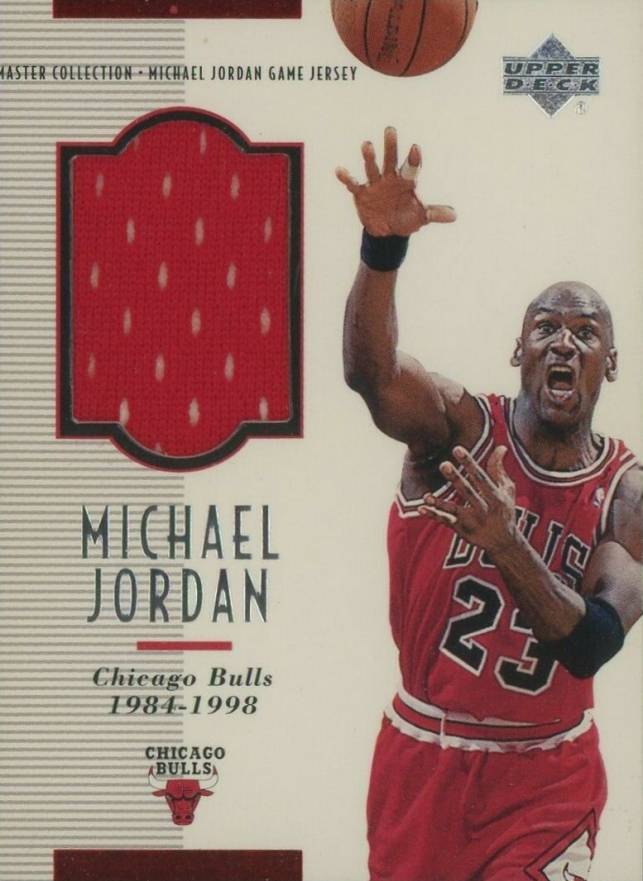 1999 Upper Deck MJ Master Collection Game Jersey Michael Jordan #MJGJ2 Basketball Card