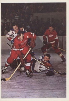 1963 Toronto Star Gordie Howe # Hockey Card