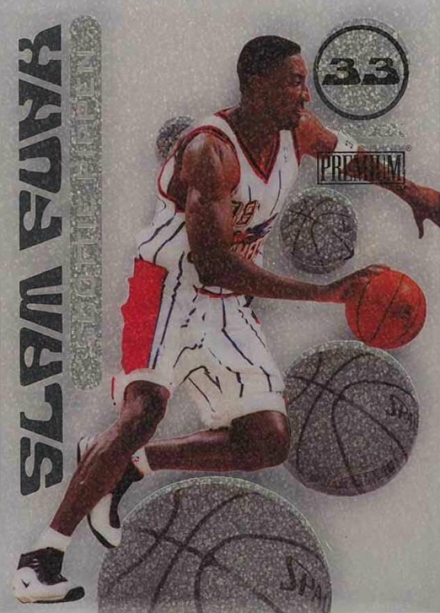 1998 Skybox Premium Slam Funk Scottie Pippen #10 Basketball Card