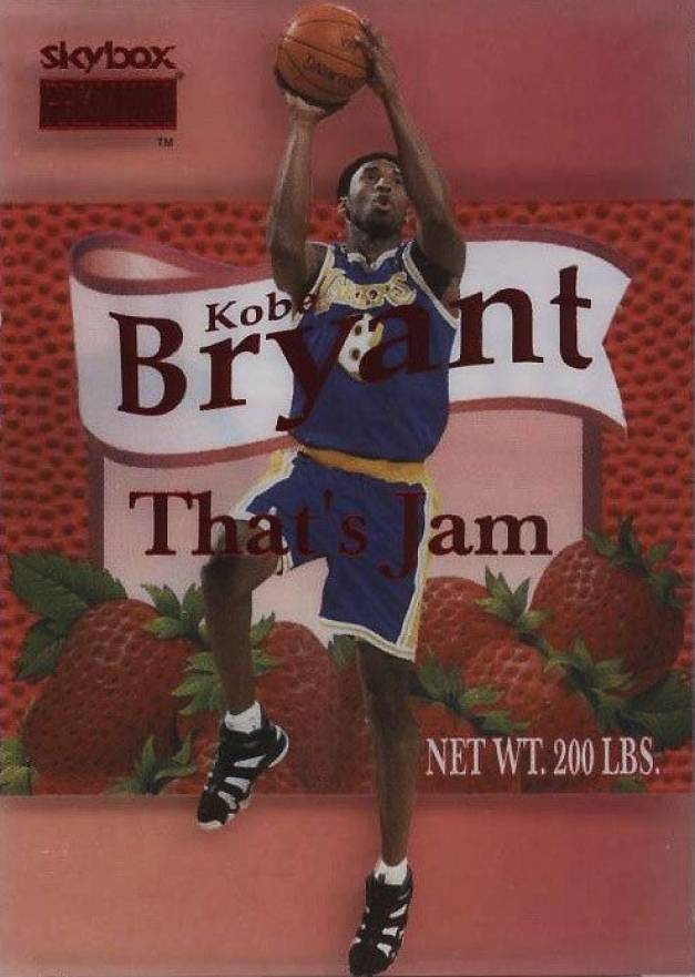 1998 Skybox Premium That's Jam Kobe Bryant #14 Basketball Card