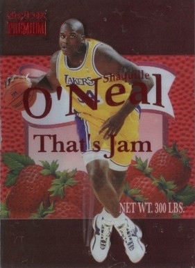 1998 Skybox Premium That's Jam Shaquille O'Neal #4 Basketball Card