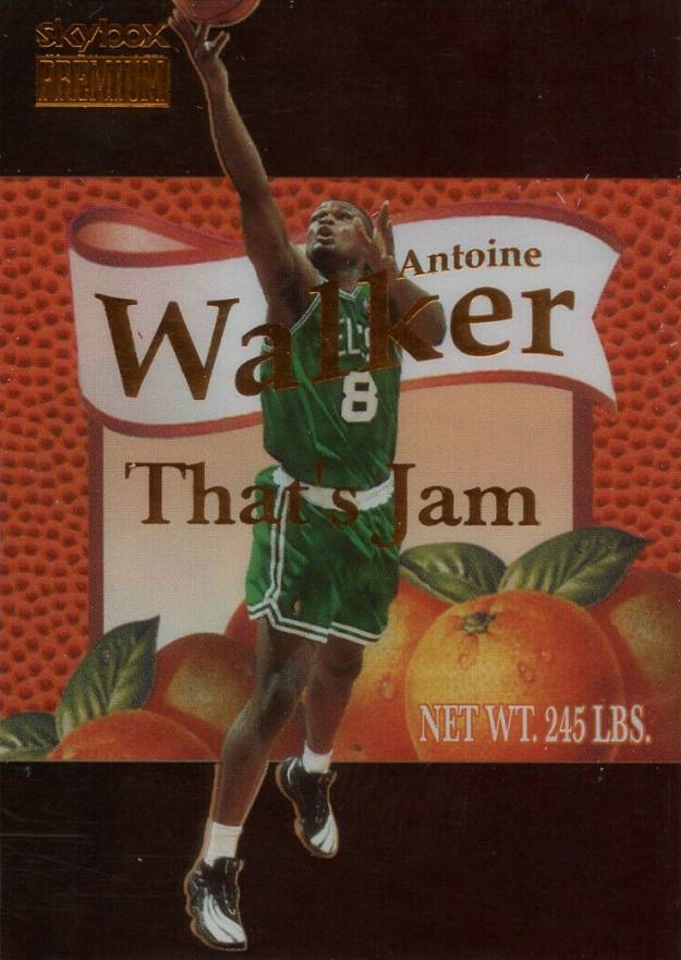 1998 Skybox Premium That's Jam Antoine Walker #15 Basketball Card