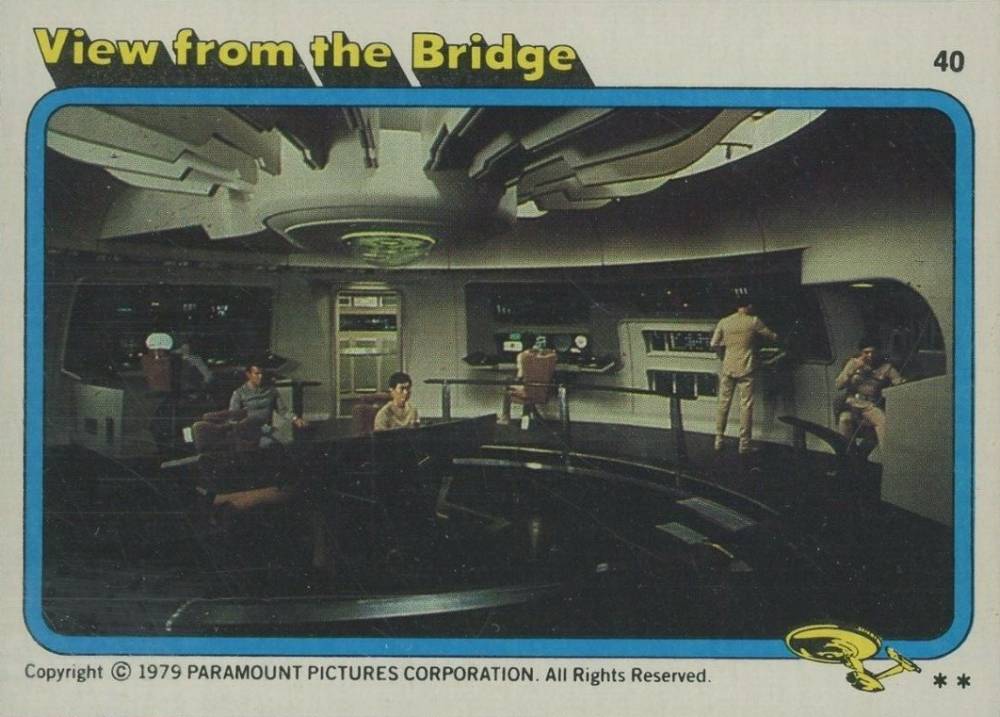 1979 Star Trek View From the Bridge #40 Non-Sports Card