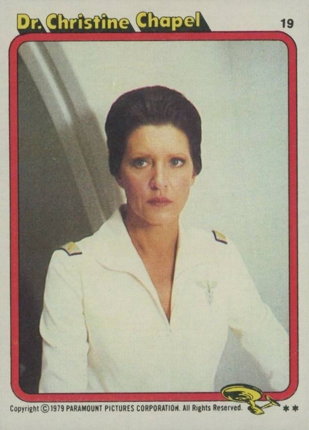 1979 Star Trek Dr. Christina Chapel #19 Non-Sports Card