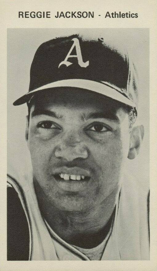 1969 Oakland A's Picture Pack Reggie Jackson # Baseball Card