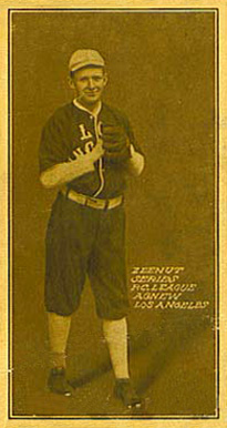 1911 Zeenut Pacific Coast League Agnew, Los Angeles # Baseball Card