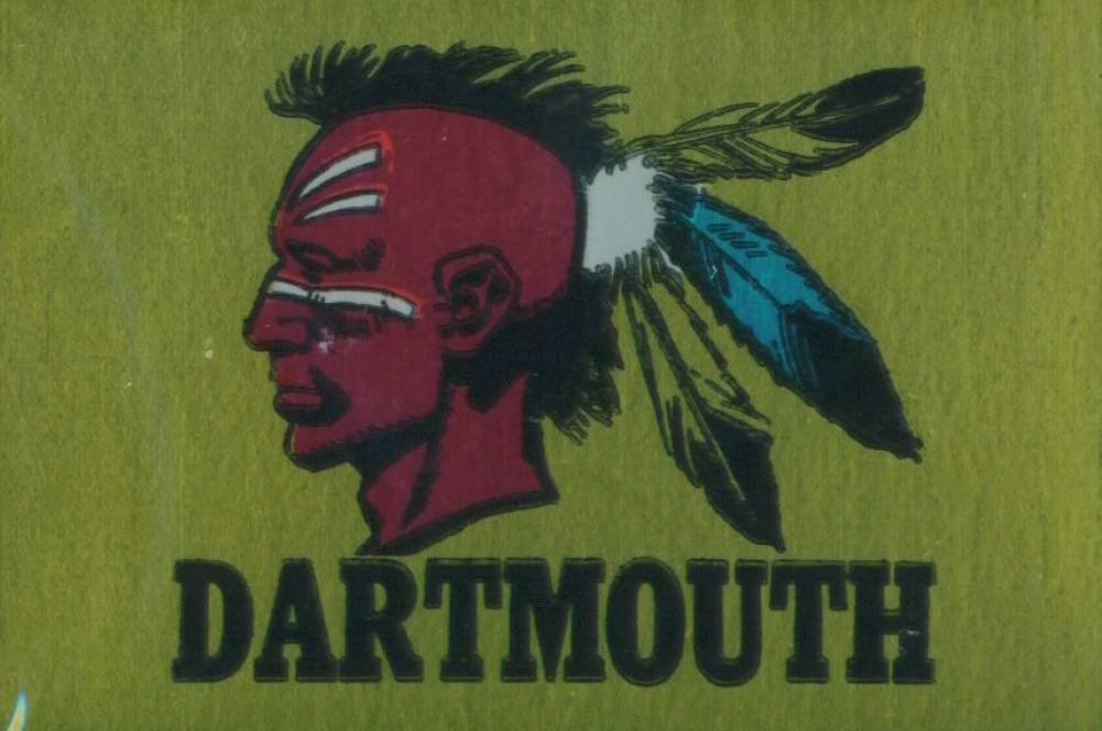 1960 Topps Metallic Stickers Dartmouth # Football Card
