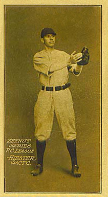 1911 Zeenut Pacific Coast League Hiester, Sacto. # Baseball Card