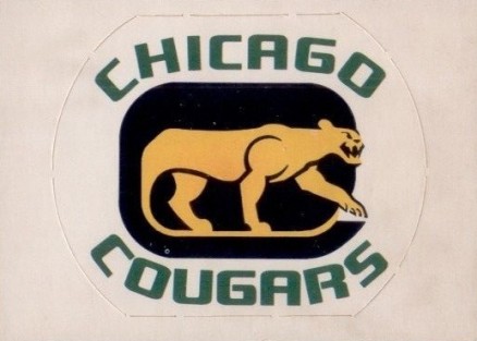 1972 O-Pee-Chee Team Logos Chicago Cougars # Hockey Card