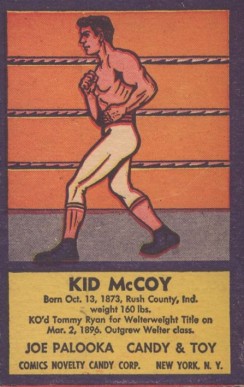 1950 Joe Palooka Boxers Kid McCoy # Other Sports Card