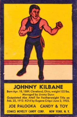 1950 Joe Palooka Boxers Johnny Kilbane # Other Sports Card