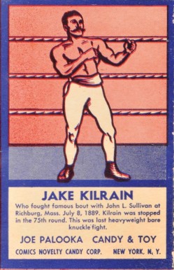 1950 Joe Palooka Boxers Jake Kilrain # Other Sports Card