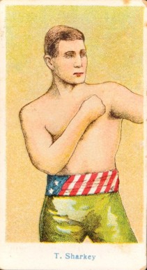 1910 Robertson Candy Prizefighters Tom Sharkey # Other Sports Card
