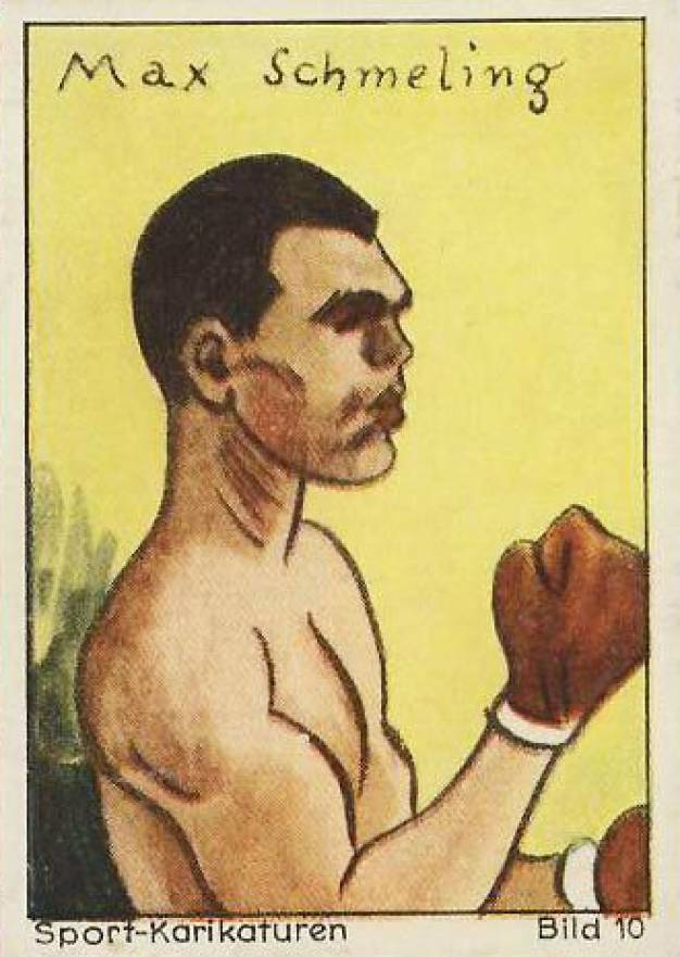 1932 Haus Bergmann Sport-Karikaturen Max Schmeling #10 Other Sports Card