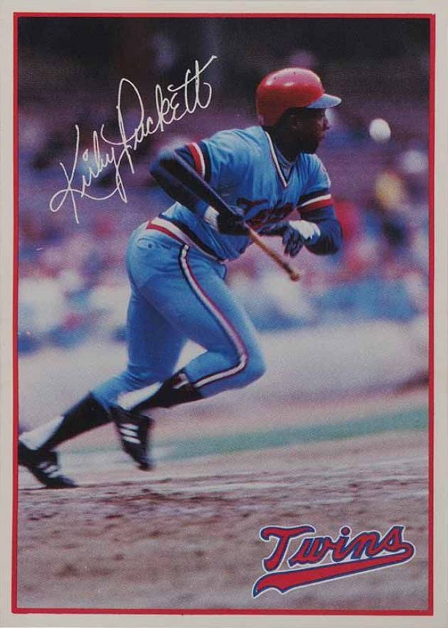 1985 7-Eleven Twins Kirby Puckett #1 Baseball Card