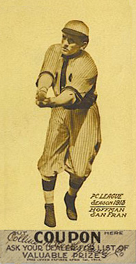 1913 Zeenut  Hoffman, San Fran # Baseball Card