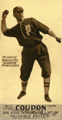 1913 Zeenut  Kores, Portland # Baseball Card