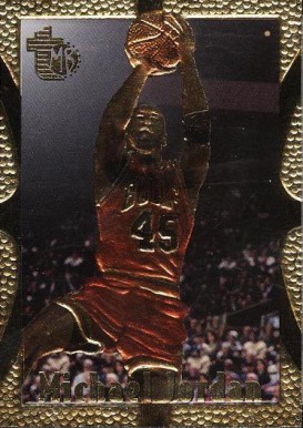 1994 Topps Embossed Michael Jordan #121 Basketball Card