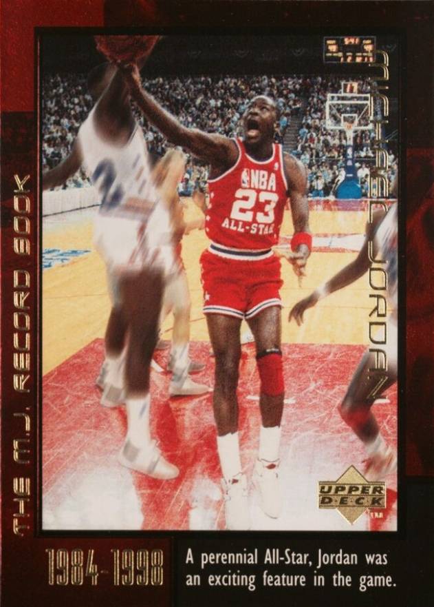 1999 Upper Deck Michael Jordan Career Collection Michael Jordan #55 Basketball Card