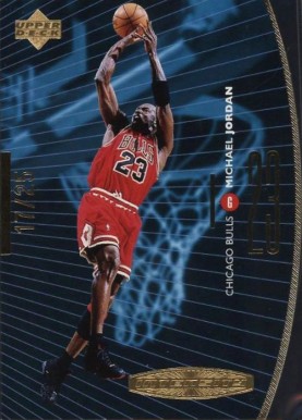 1998 Upper Deck Intensity Michael Jordan #I1 Basketball Card