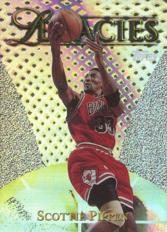 1998 Topps Legacies Scottie Pippen #L1 Basketball Card