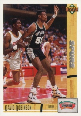 1991 Upper Deck Promos David Robinson #400 Basketball Card