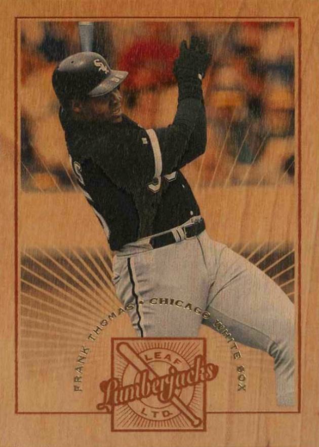 1996 Leaf Limited Lumberjacks Frank Thomas #4 Baseball Card