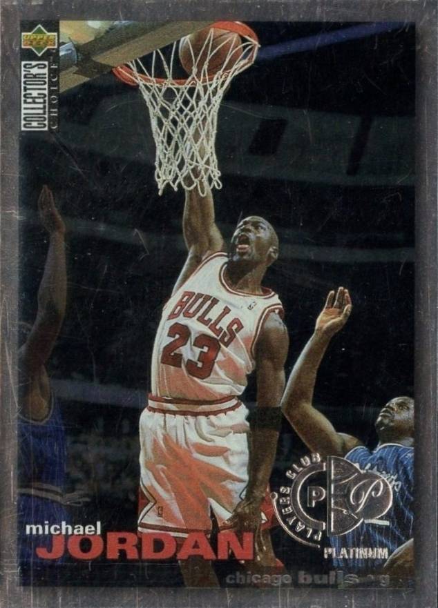 1995 Collector's Choice  Michael Jordan #45 Basketball Card