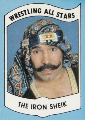 1982 Wrestling All Stars Series B The Iron Sheik #25 Other Sports Card