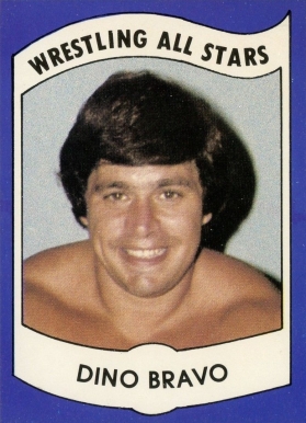 1982 Wrestling All Stars Series B Dino Bravo #30 Other Sports Card
