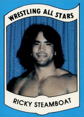 1982 Wrestling All Stars Series B Ricky Steamboat #11 Other Sports Card