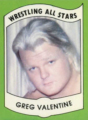 1982 Wrestling All Stars Series B Greg Valentine #33 Other Sports Card
