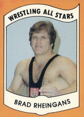 1982 Wrestling All Stars Series B Brad Rheingans #9 Other Sports Card
