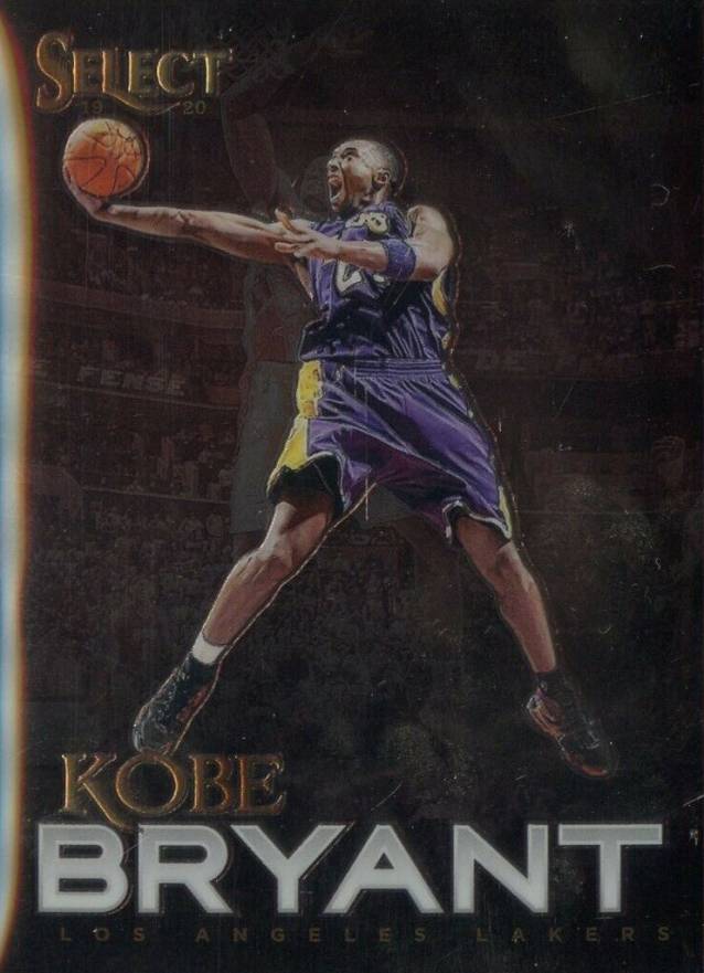 2019 Panini Select Artistic Selections Kobe Bryant #ASKBY Basketball Card
