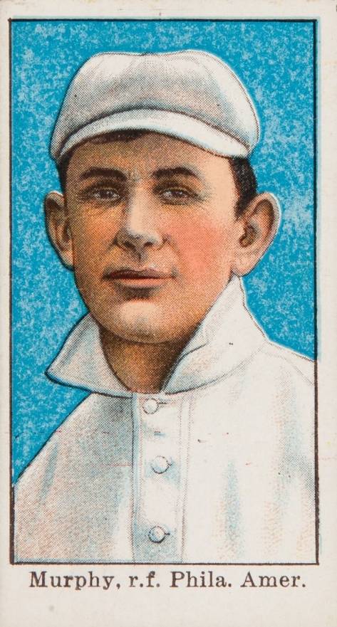 1909 Anonymous Murphy, r.f. Phila. Amer. # Baseball Card
