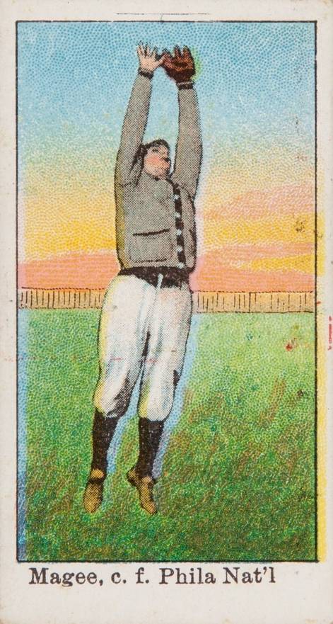 1909 Anonymous Magee, c.f. Phila. Nat'l. # Baseball Card