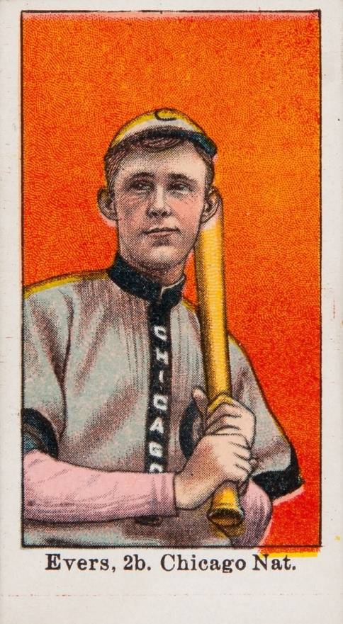 1909 Anonymous Evers, 2b Chicago, Nat'l # Baseball Card