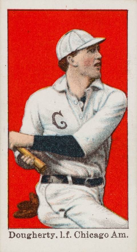1909 Anonymous Dougherty, l.f. Chicago, Amer. # Baseball Card