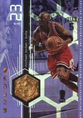 1998 Upper Deck Encore Driving Forces Michael Jordan #F1 Basketball Card