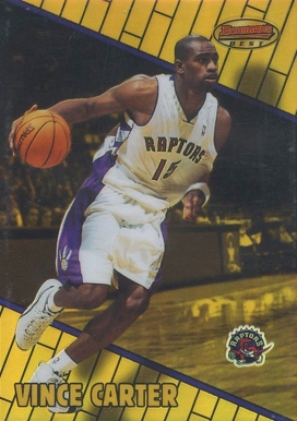 1999 Bowman's Best Vince Carter #1 Basketball Card