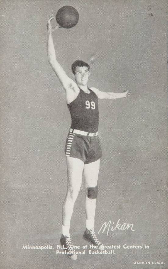 1948 Exhibits Champions (1948-49) George Mikan # Basketball Card