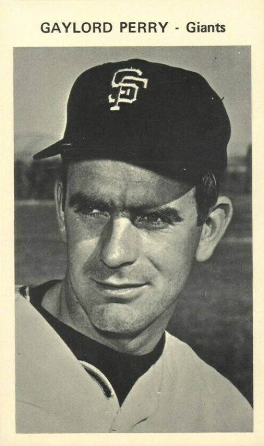 1969 San Francisco Giants Picture Pack Gaylord Perry # Baseball Card