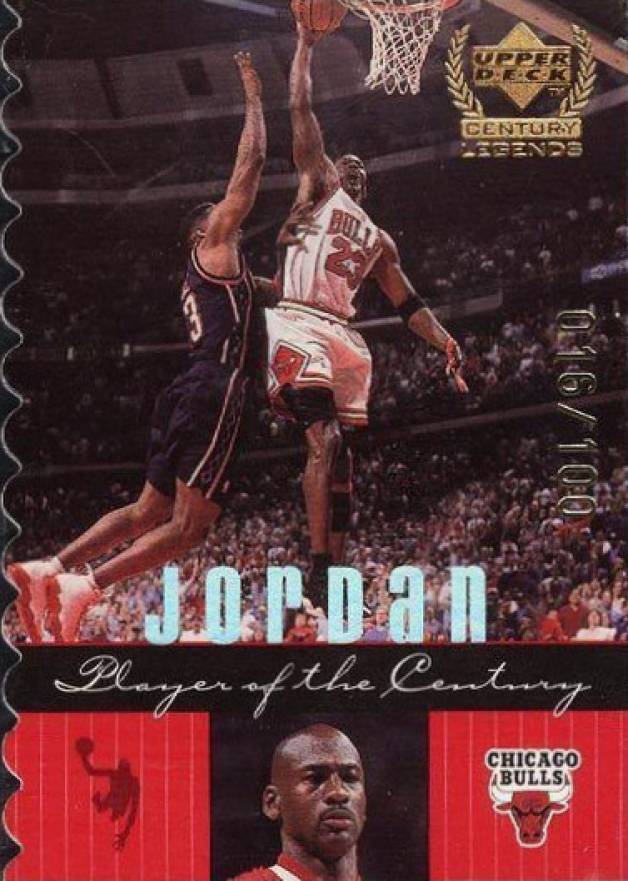 1999 Upper Deck Century Legends Michael Jordan #84 Basketball Card