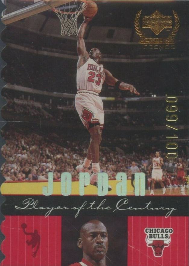 1999 Upper Deck Century Legends Michael Jordan #83 Basketball Card