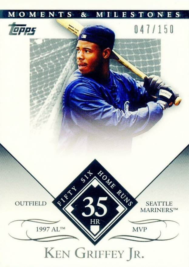 2007 Topps Moments & Milestones  Ken Griffey Jr. #45 Baseball Card