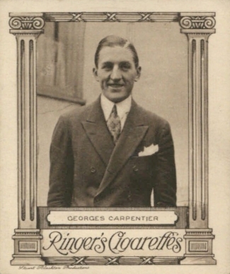 1923 Edwards, Ringer & Bigg Cinema Stars Series of 25 Georges Carpentier #7 Non-Sports Card