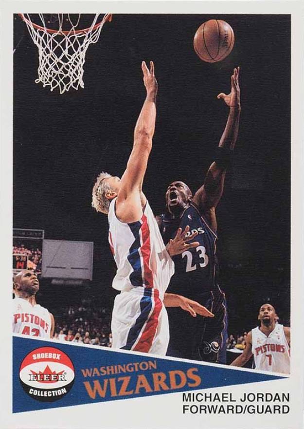 2001 Fleer Shoebox Michael Jordan #137 Basketball Card