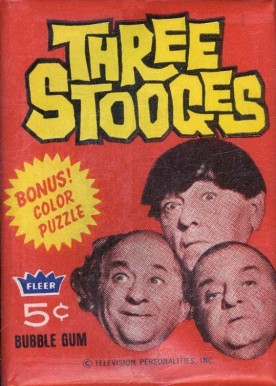 1966 The 3 Stooges Wax Pack #WP Non-Sports Card